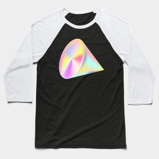 Abstract color glass cone. Baseball T-Shirt